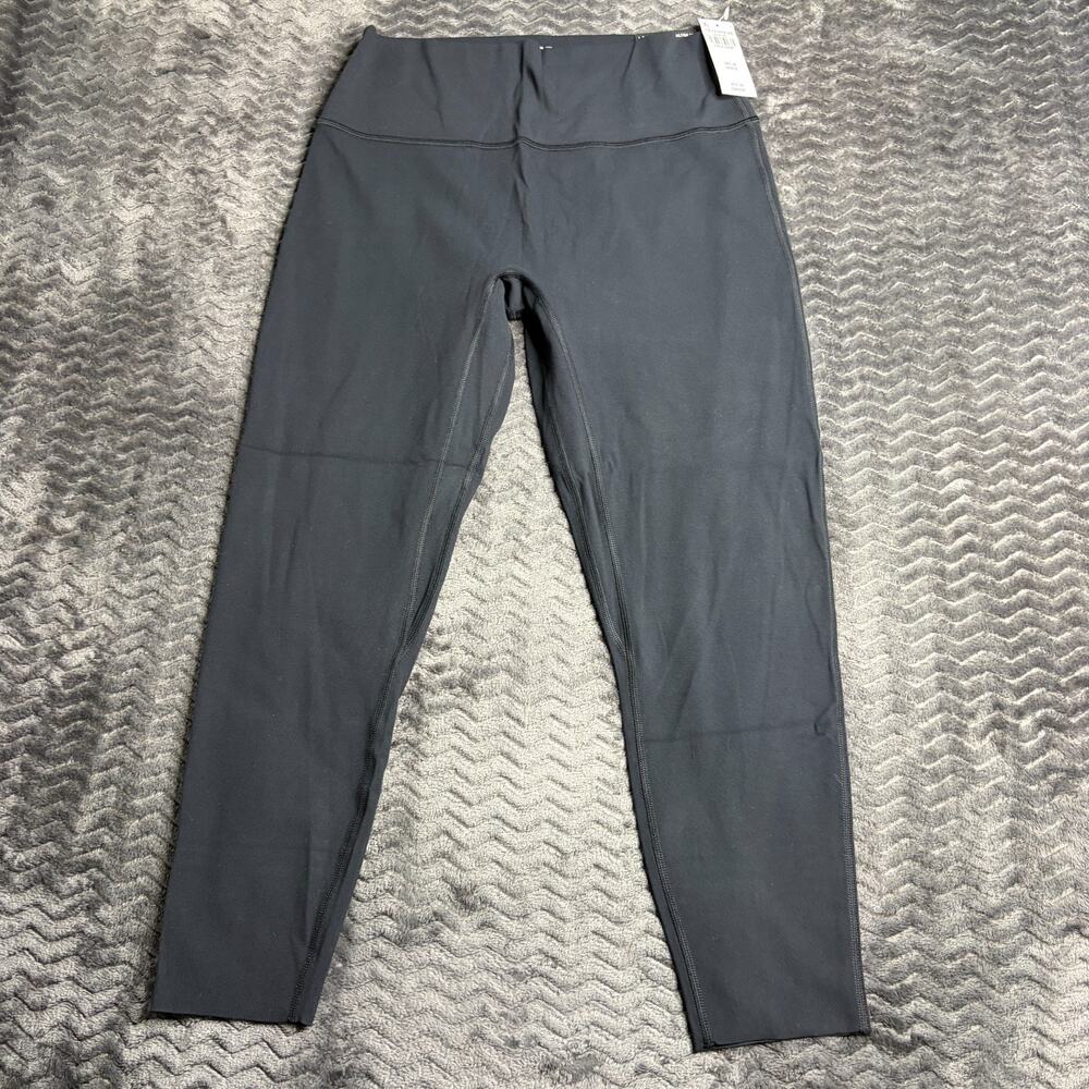 Abercrombie & Fitch YPB studio flex Short ultra high rise L black leggings NWT